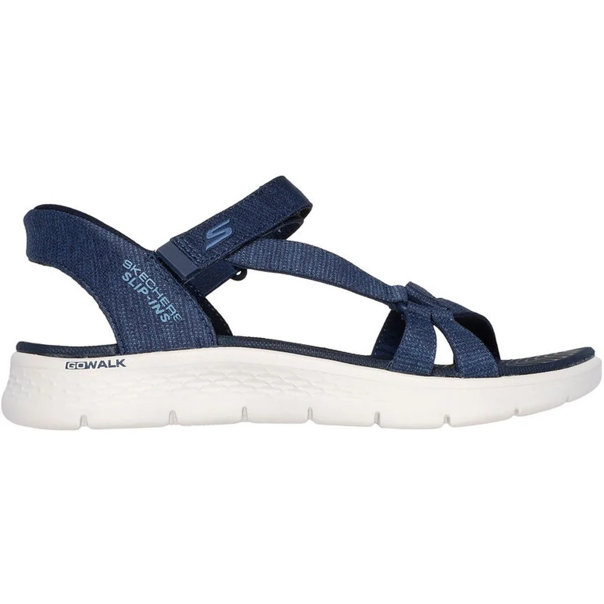 Go Walk Flex - Illuminate Damen Sandalen, blau, Größe 39 39
