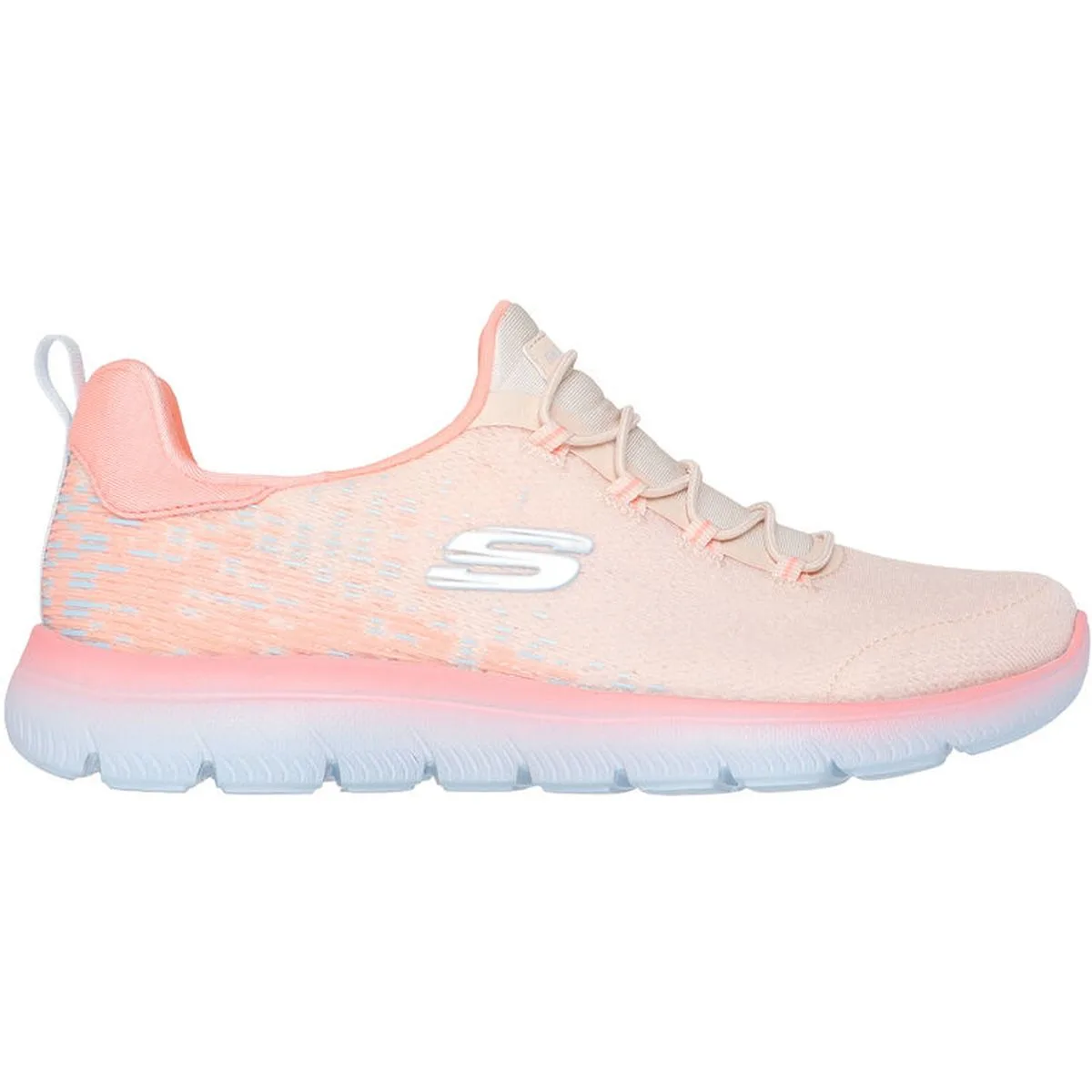 Skechers Summits - Morning Glow Damen Slipper, rot, Größe 40