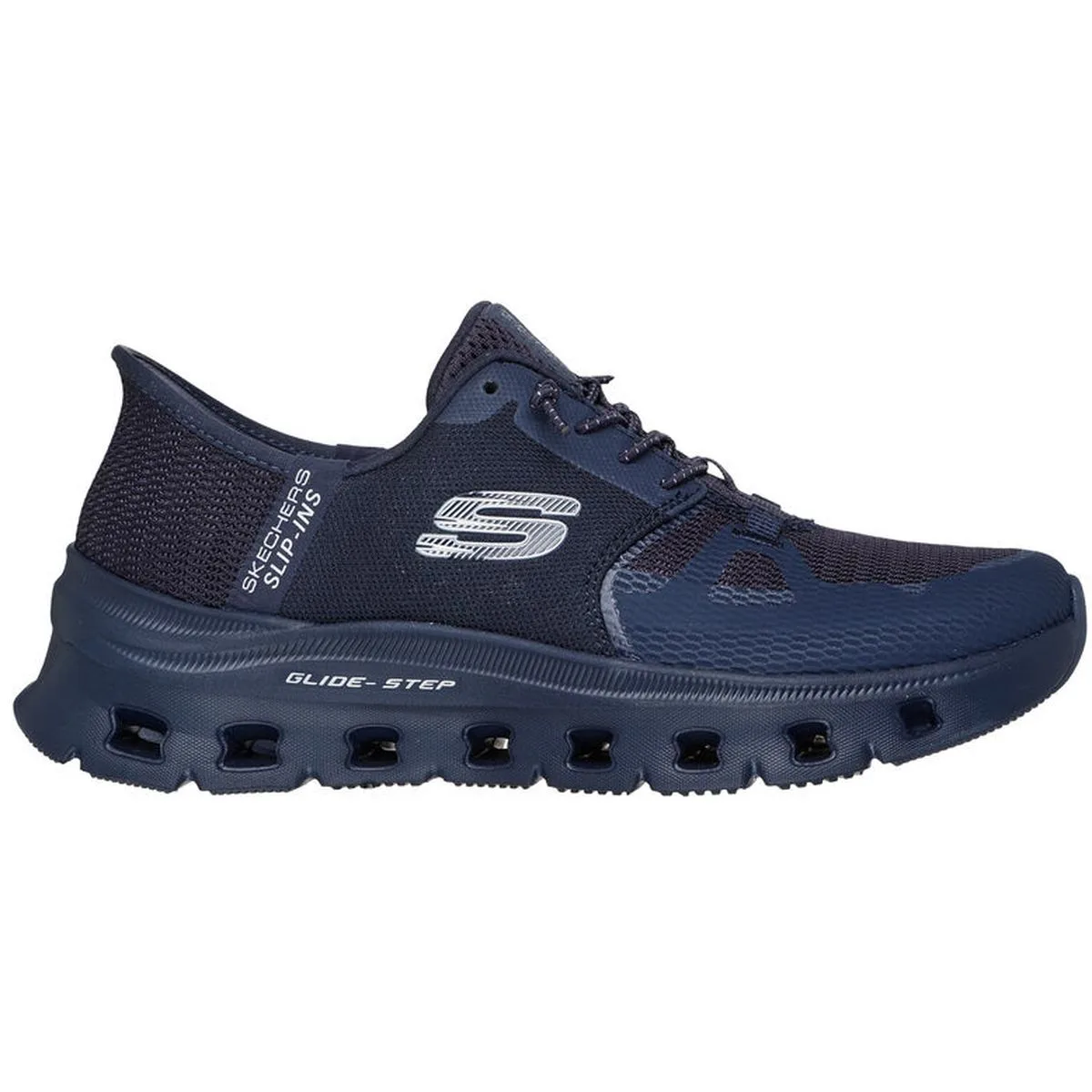 Glide-Step Pro Damen Slipper, blau, Größe 37 37
