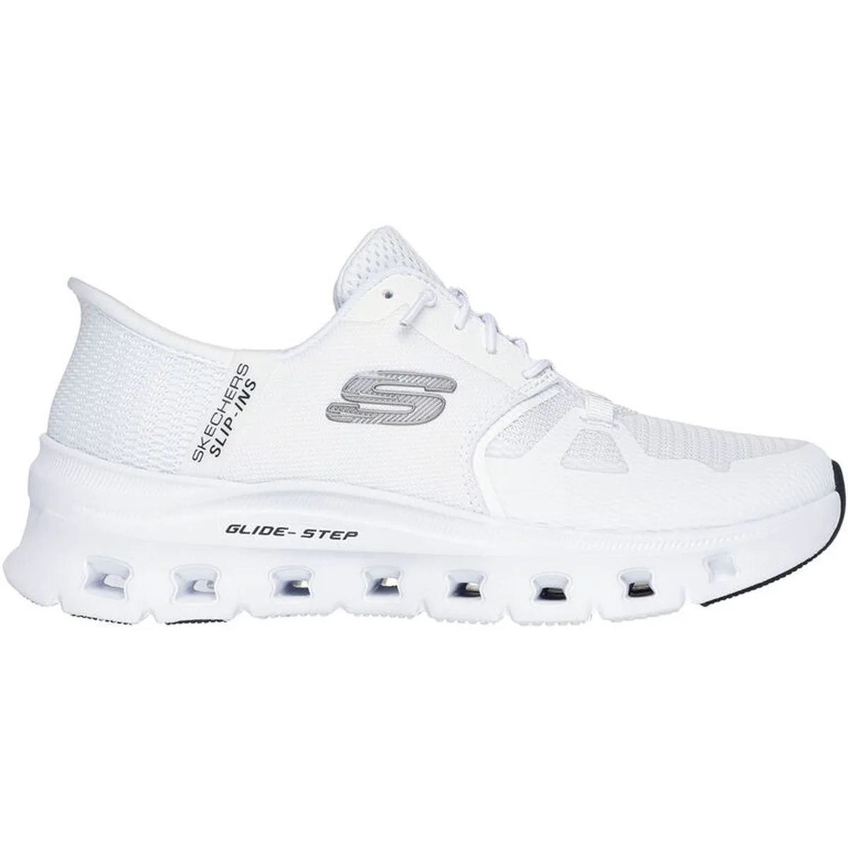 Glide-Step Pro Damen Slipper, weiß, Größe 37 ½ 37 ½