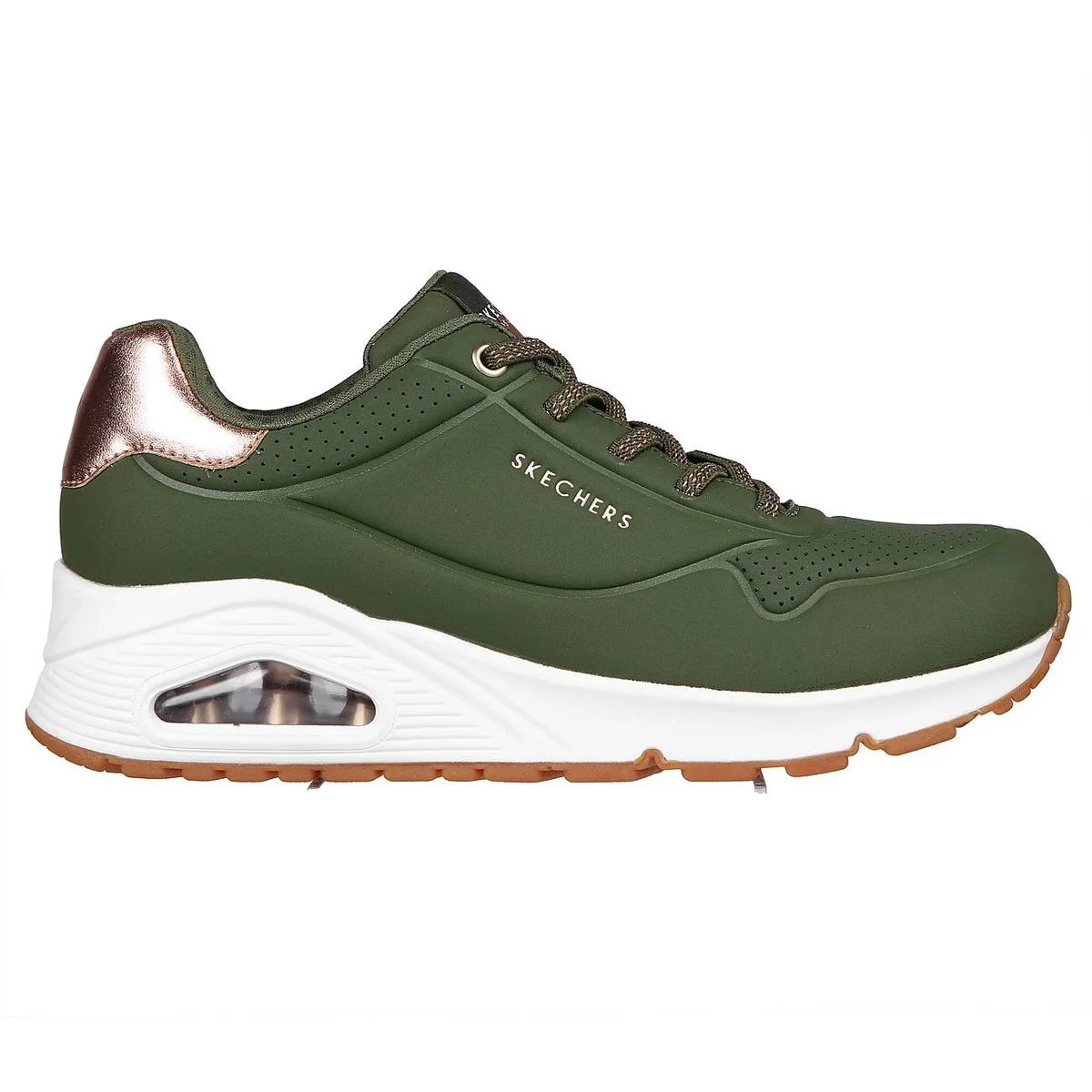 Uno - Shimmer Away Damen Freizeitschuhe, grün, Größe 37 37