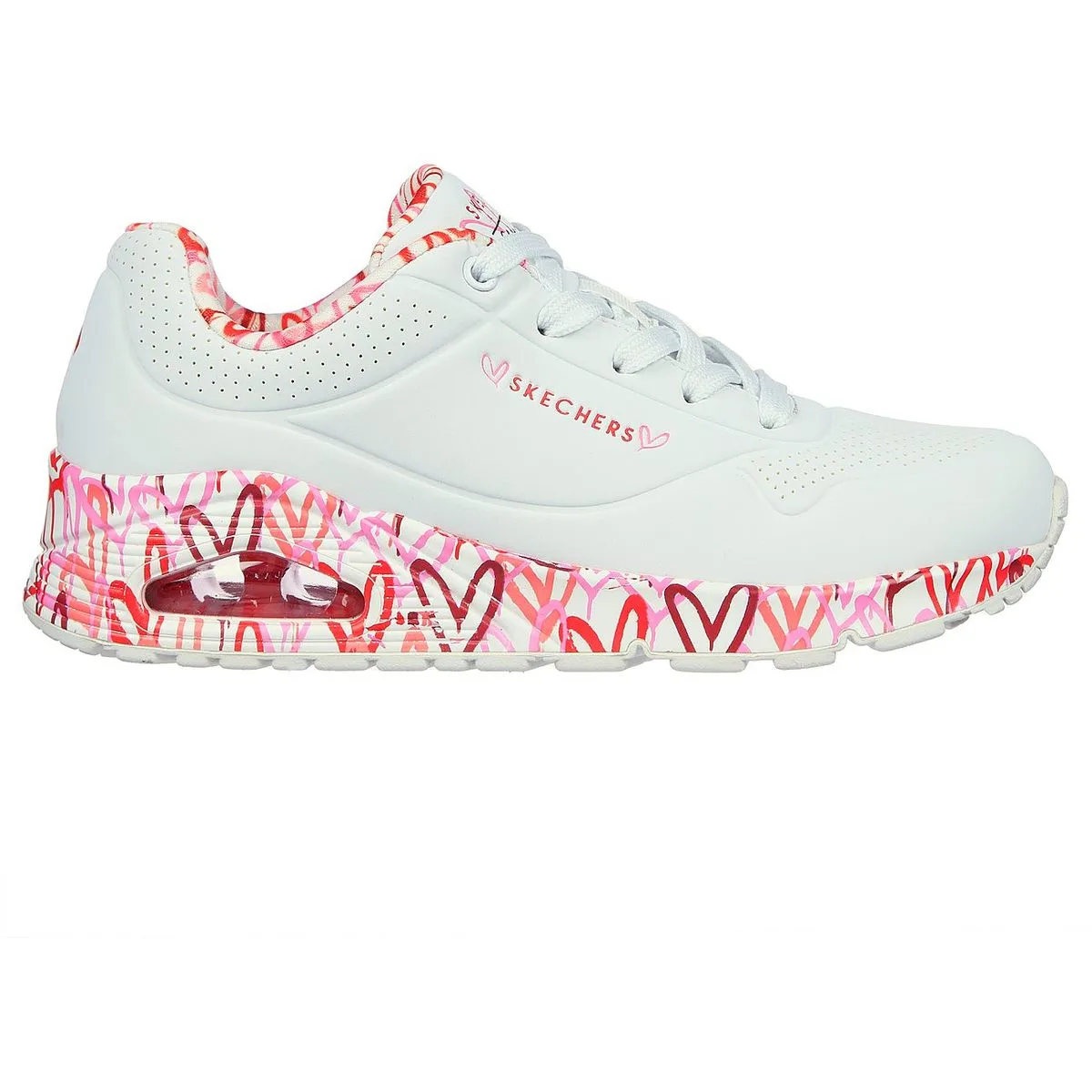Uno - Loving Love Damen Freizeitschuhe, weiß, Größe 37 37