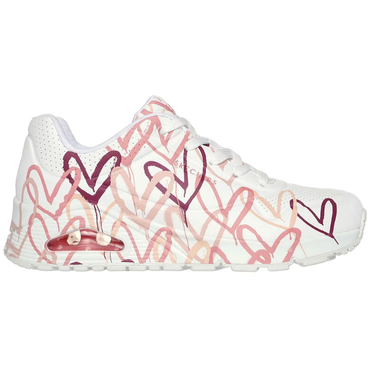 Uno - Spread The Love Damen Freizeitschuhe, weiß, Größe 37 37