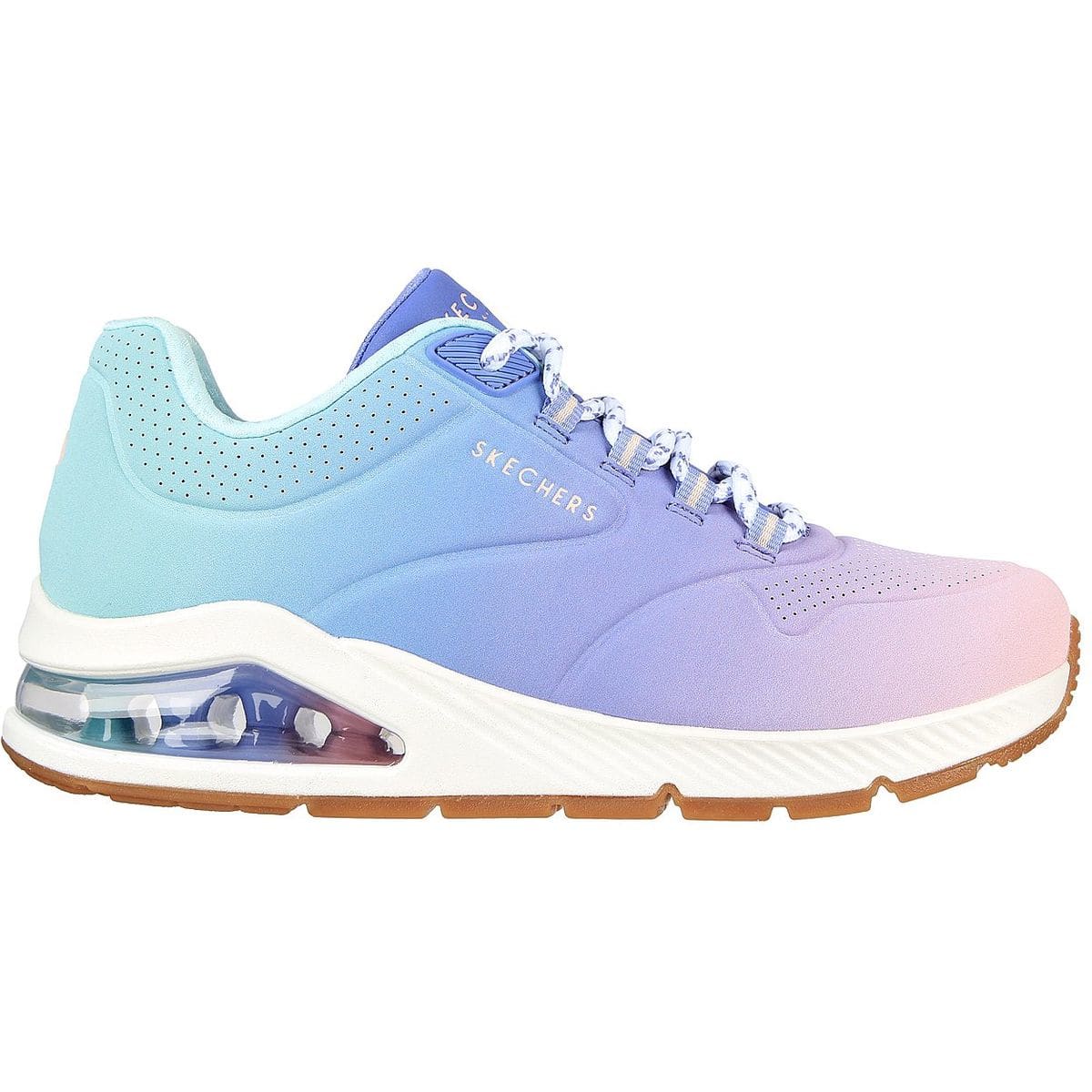 Skechers Uno 2 - Ombre Away Damen Freizeitschuhe, blau, Größe 39 195969578933