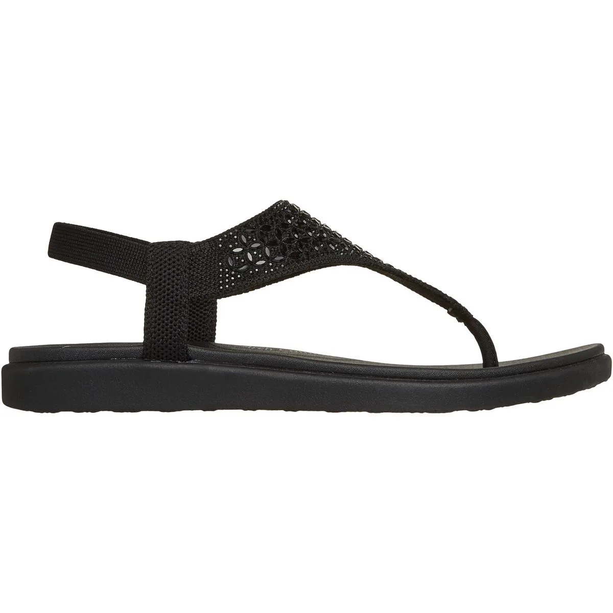 Meditation Luxe - Modern Event Damen Sandalen, schwarz, Größe 39 39