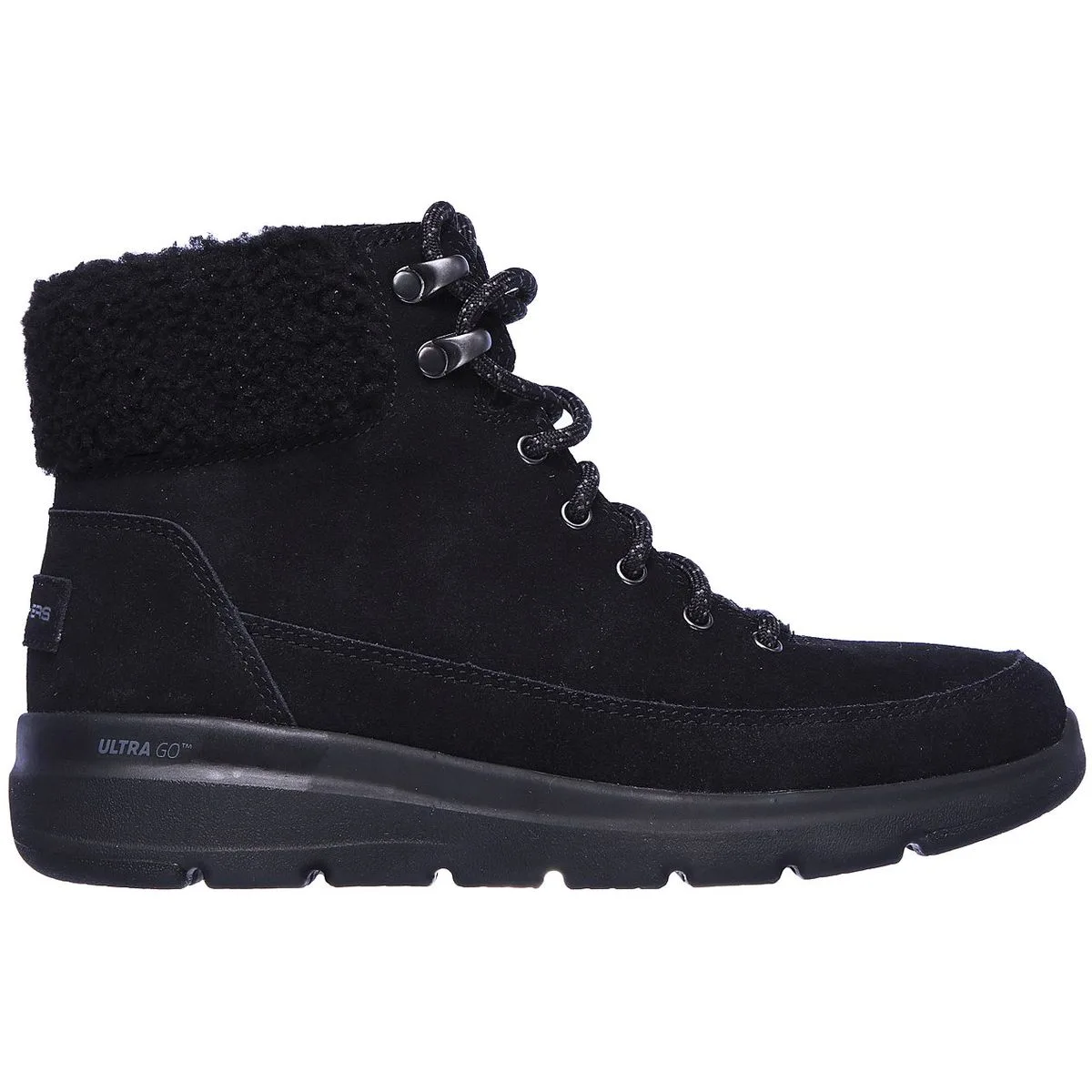 Glacial Ultra - Woodlands Damen Stiefel, schwarz, Größe 39 39