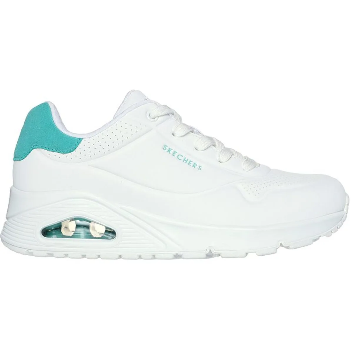 Uno - Pop Back Damen Freizeitschuhe, weiß, Größe 39 39