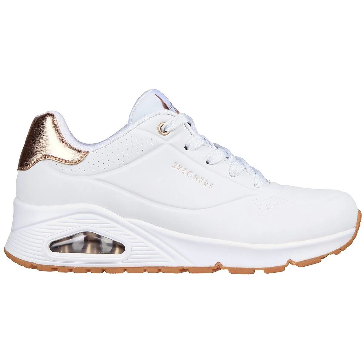 Uno - Golden Air Damen Freizeitschuhe, weiß, Größe 39 39