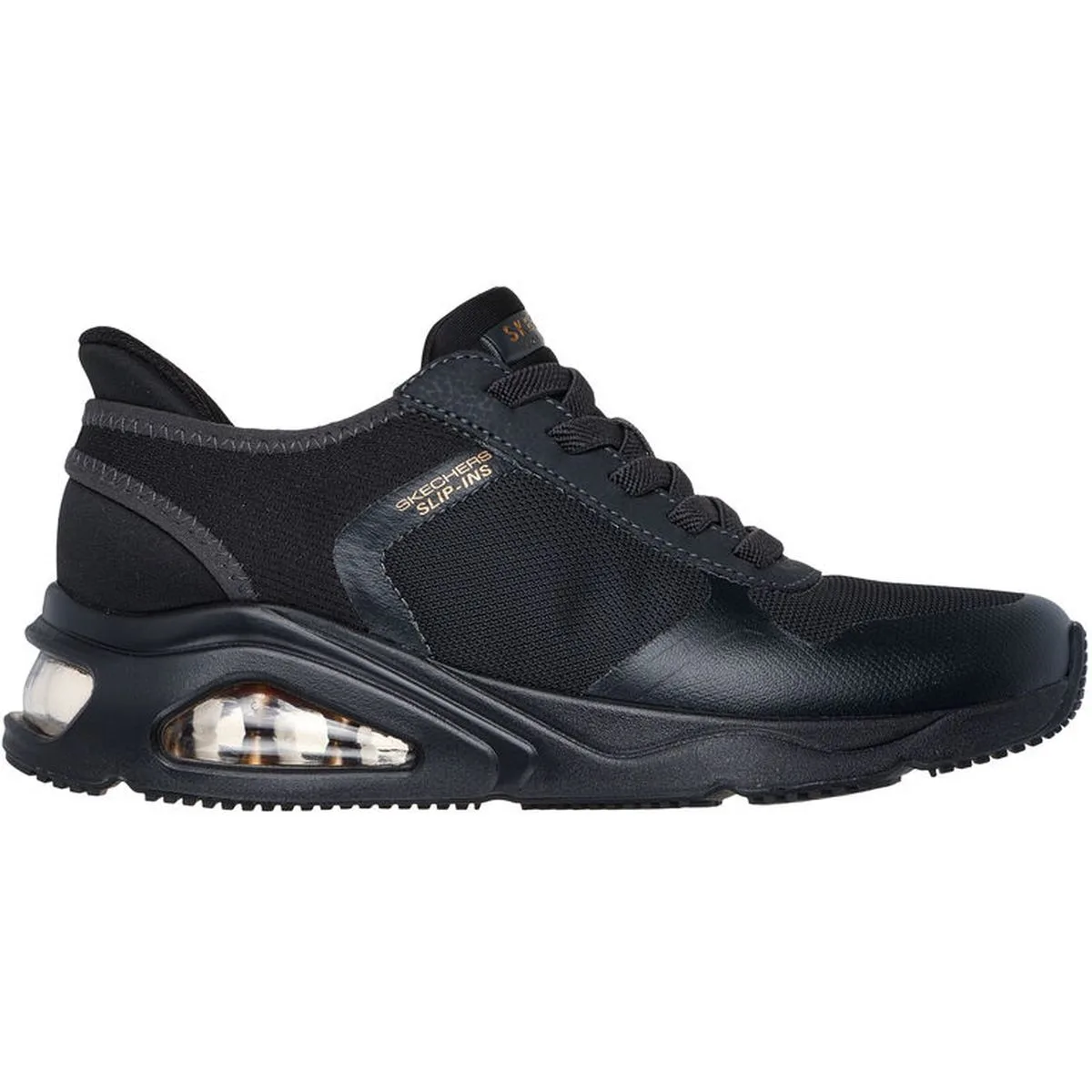 Tres-Air Uno - Easy Steppers Damen Slipper, schwarz, Größe 41 41