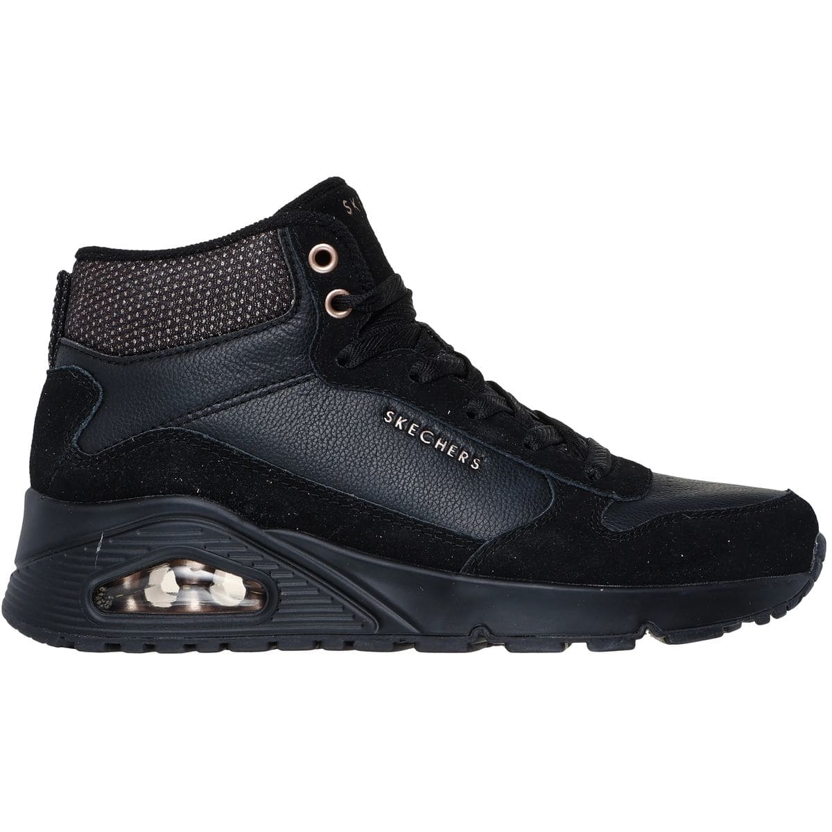 Uno - Stacre Shine Damen Freizeitschuhe, schwarz, Größe 41 41