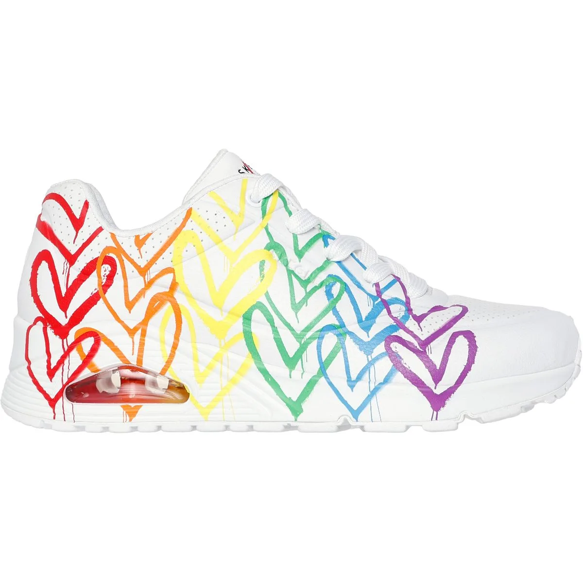Uno - Full of Love Damen Freizeitschuhe, weiß, Größe 39 39