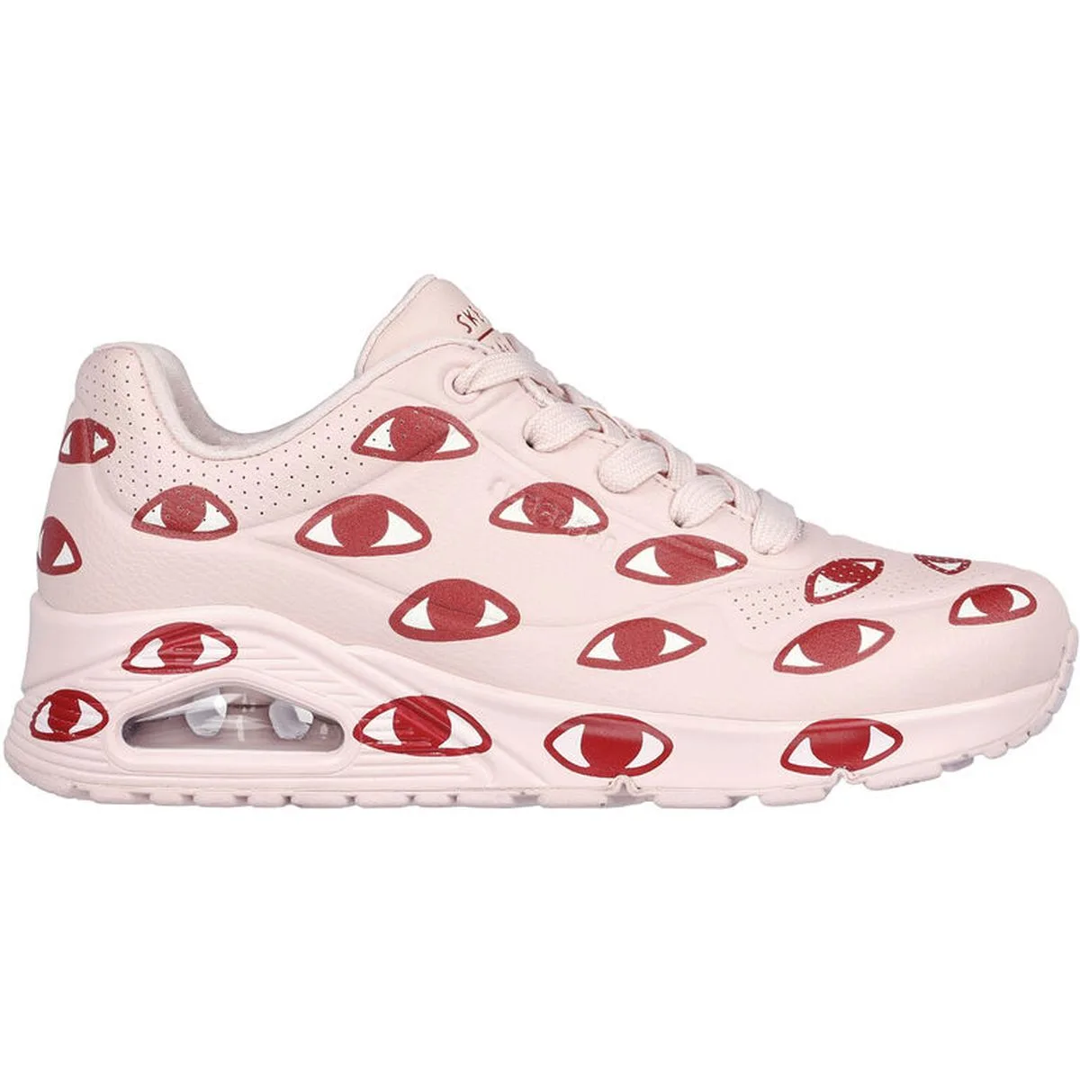 Uno - Many Eyes Damen Freizeitschuhe, pink, Größe 37 37