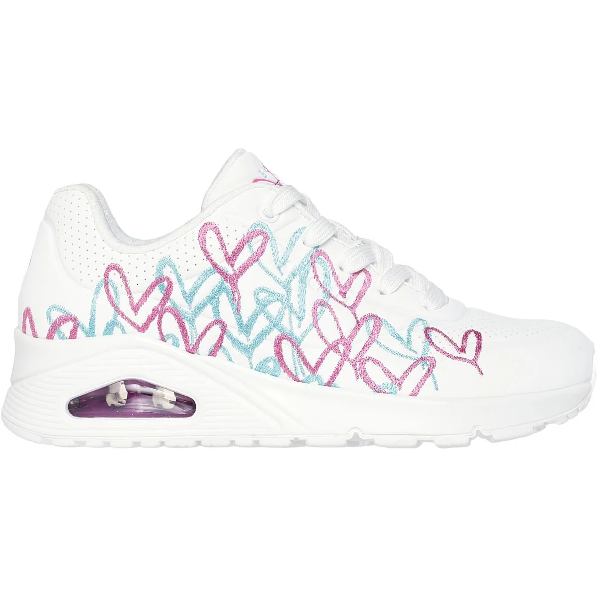 Uno - Golden Heart Damen Freizeitschuhe, weiß, Größe 37 37