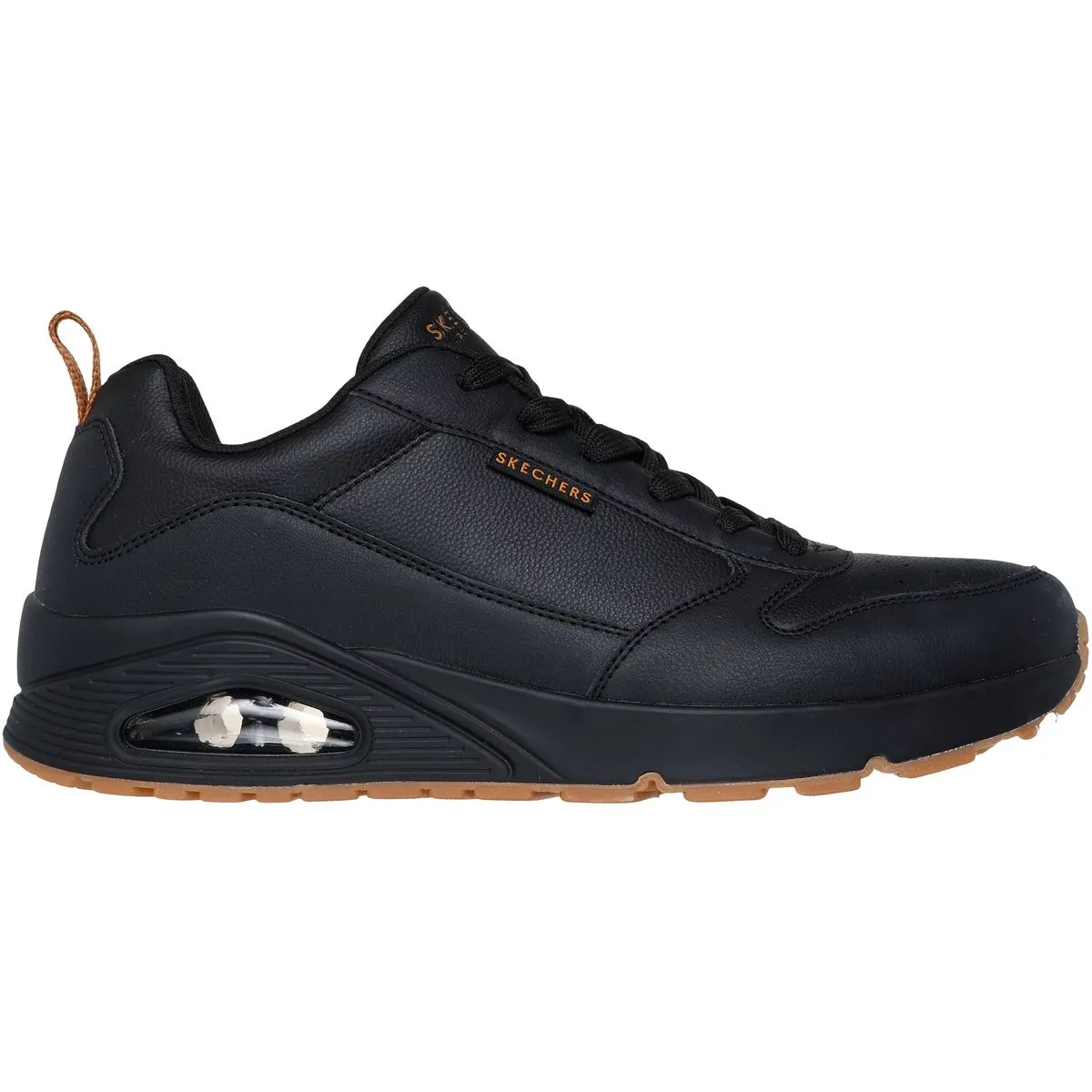 Uno - Alder Herren Freizeitschuhe, schwarz, Größe 44 44