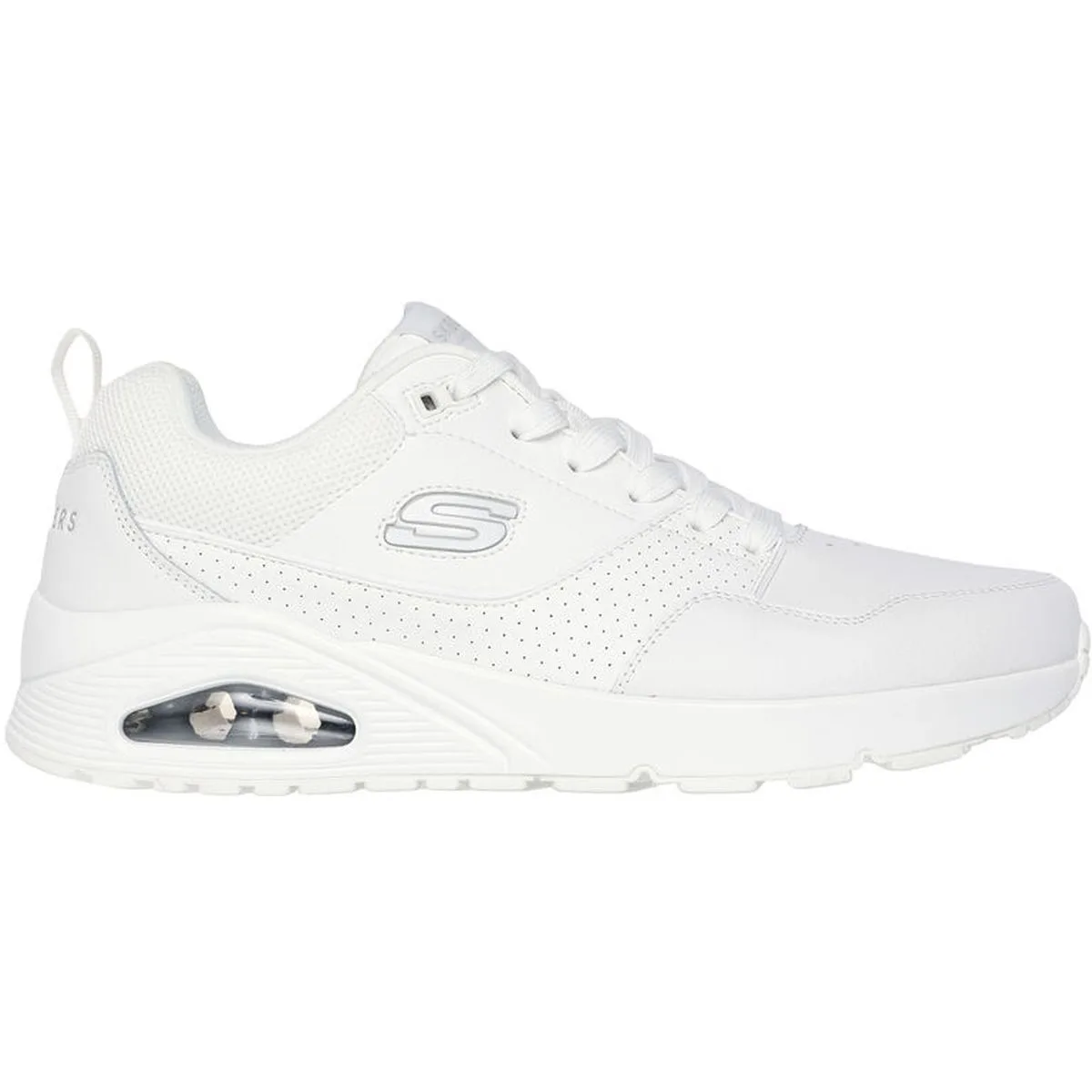Uno - Retro One Herren Freizeitschuhe, weiß, Größe 44 44