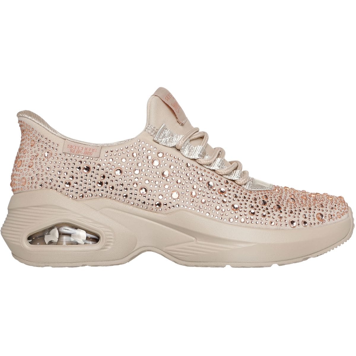 M-Uno - Rhinestoned Air Damen Freizeitschuhe, braun, Größe 40 40