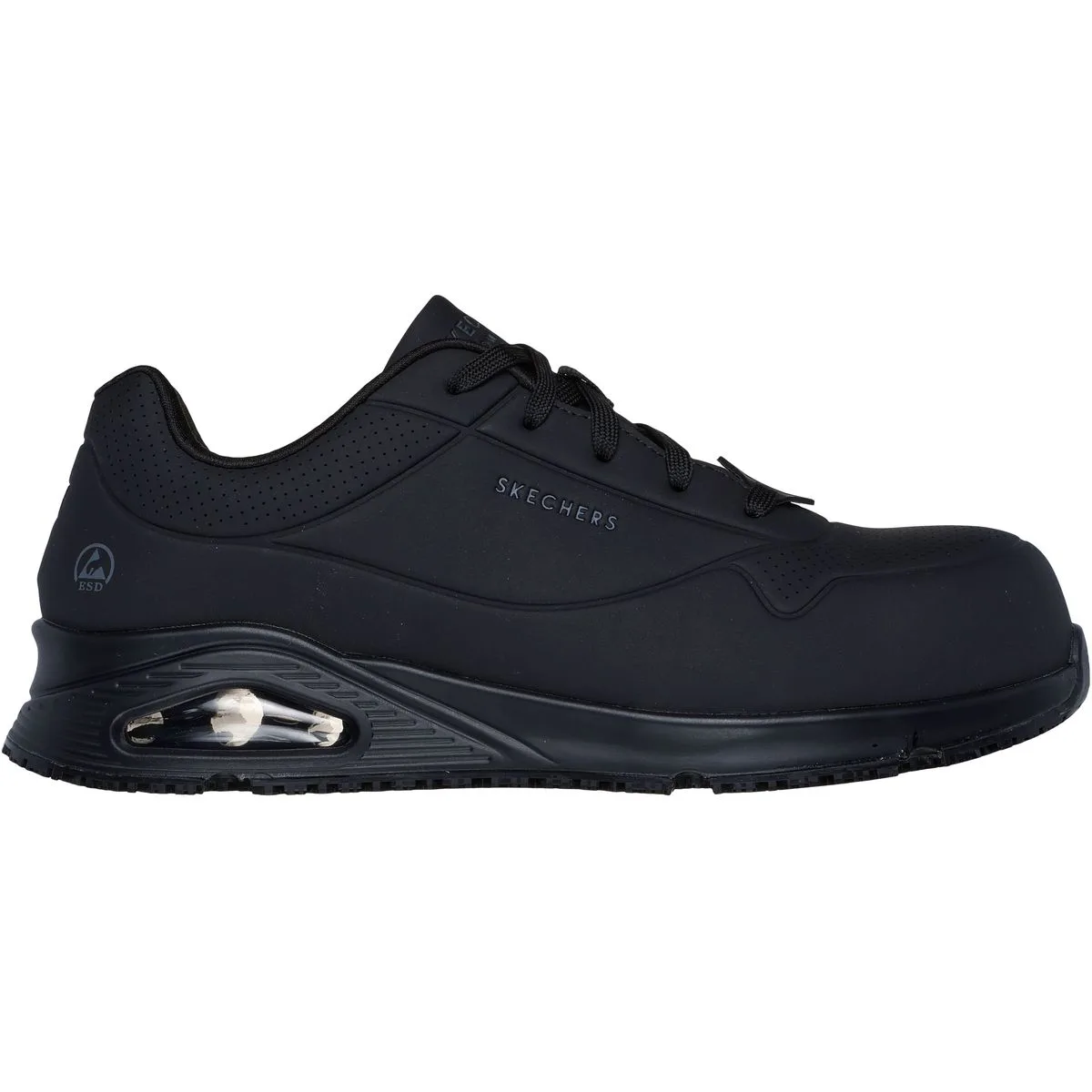Uno SR - Doltin Herren Halbschuhe, schwarz, Größe 45 45
