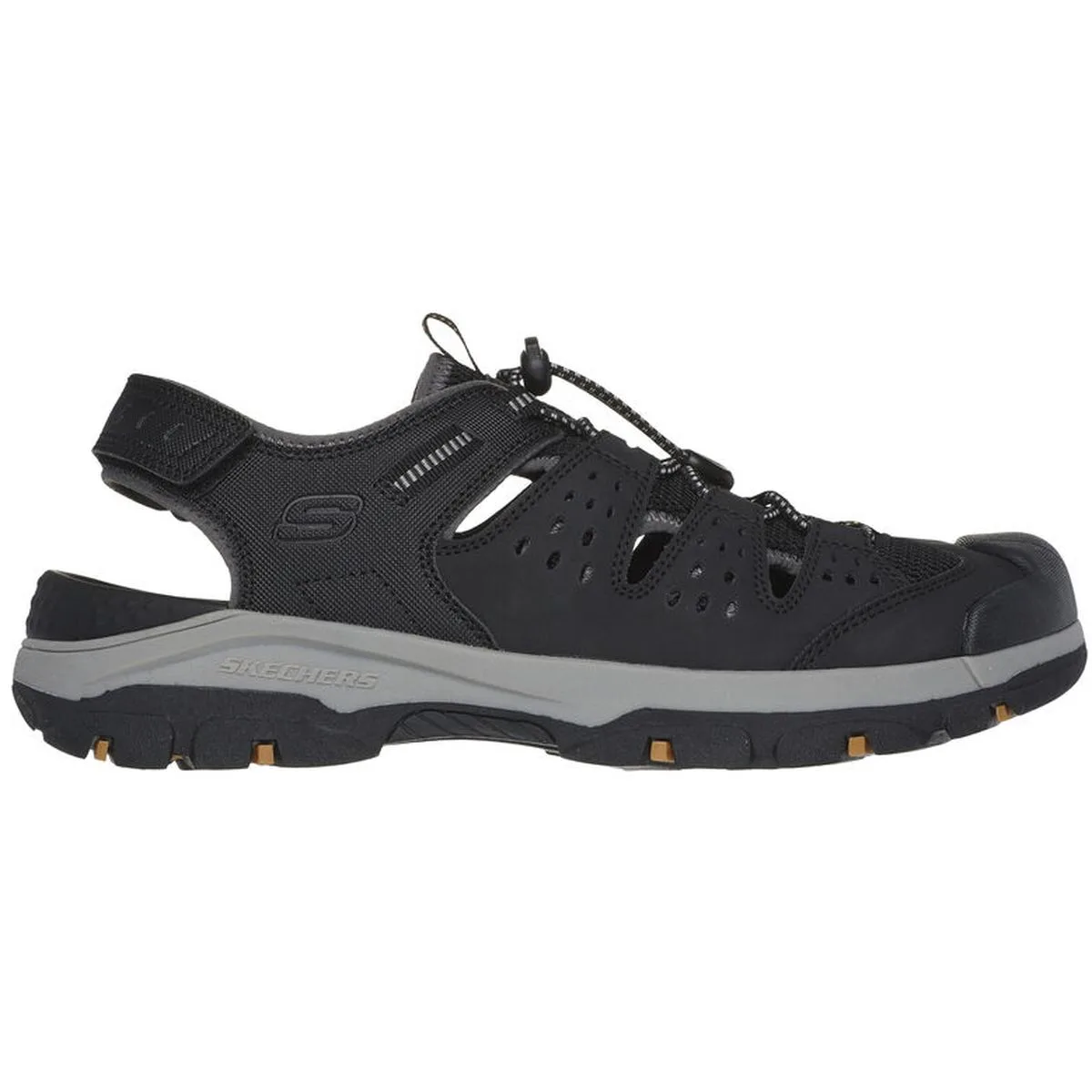 Tresmen - Menard Herren Sandalen, schwarz, Größe 44 44