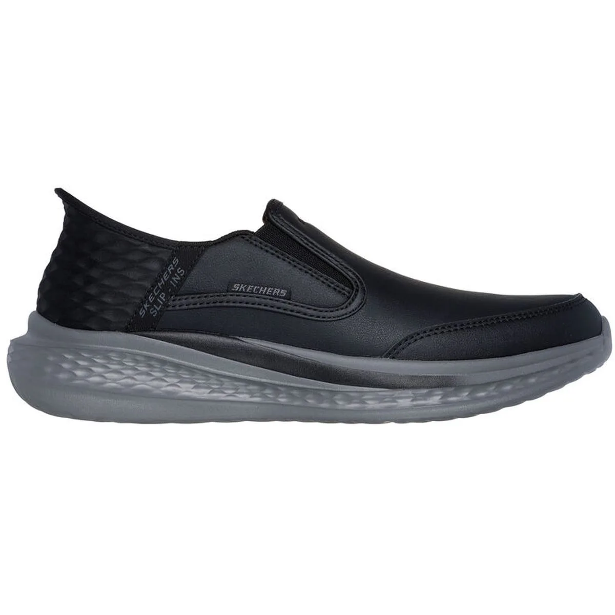 Slade - Cooper Herren Slipper, schwarz, Größe 42 42