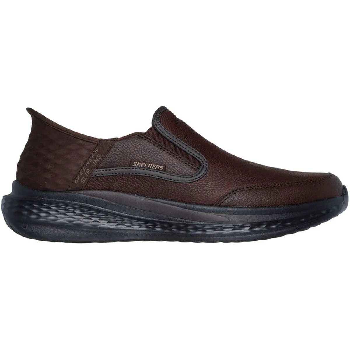 Skechers Slade - Cooper Herren Slipper, rot, Größe 44