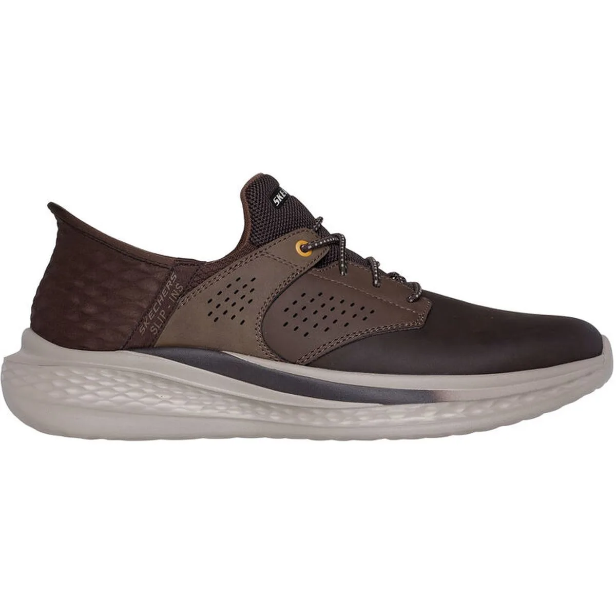 Slade - Macklin Herren Slipper, braun, Größe 46 46