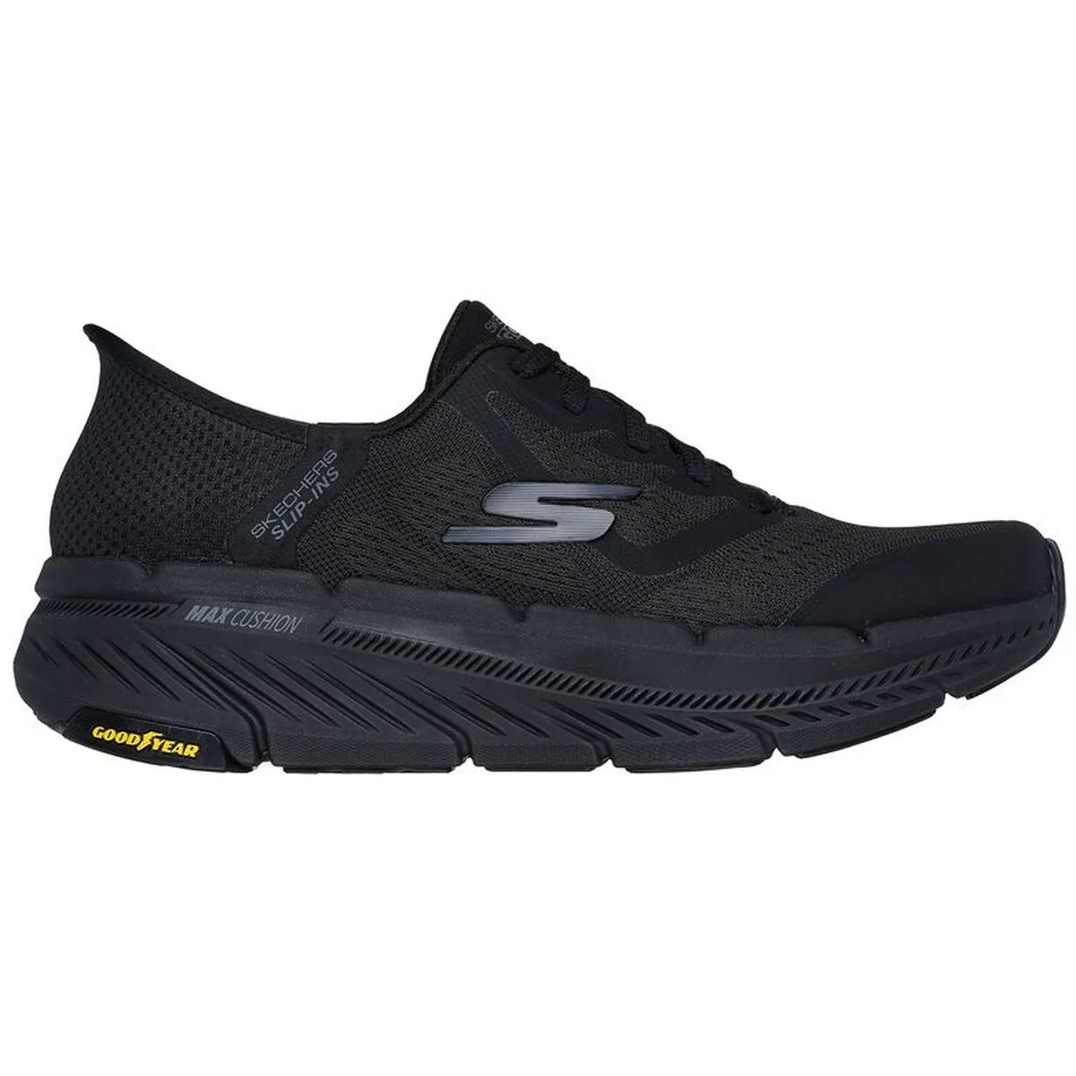 Max Cushioning Premier 2.0 - Ascendant II Herren Slipper, schwarz, Größe 42 42