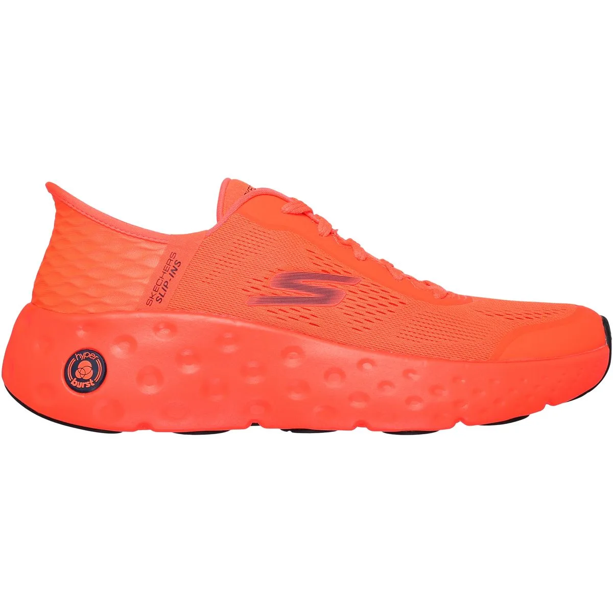 Skechers Max Cushioning Hyper Craz - Cool Down Herren Slipper, rot, Größe 41