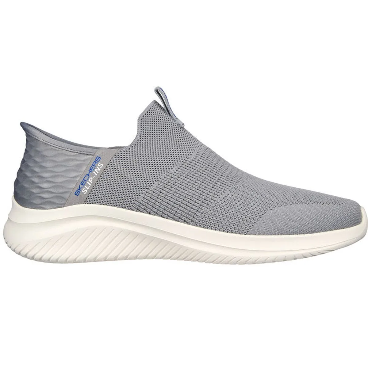 Skechers Ultra Flex 3.0 - Smooth Step Herren Slipper, grau, Größe 40