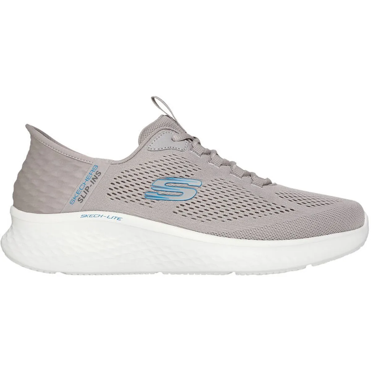 Skech-Lite Pro - Primebase Herren Freizeitschuhe, grau, Größe 45 45