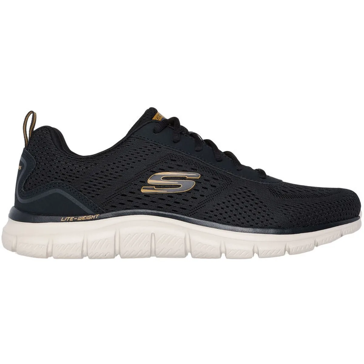 Track - Leshur Herren Halbschuhe, schwarz, Größe 47 ½ 47 ½