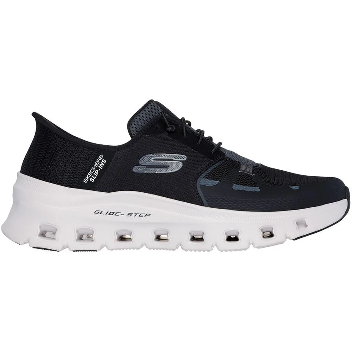 Glide-Step Pro Herren Slipper, schwarz, Größe 46 46