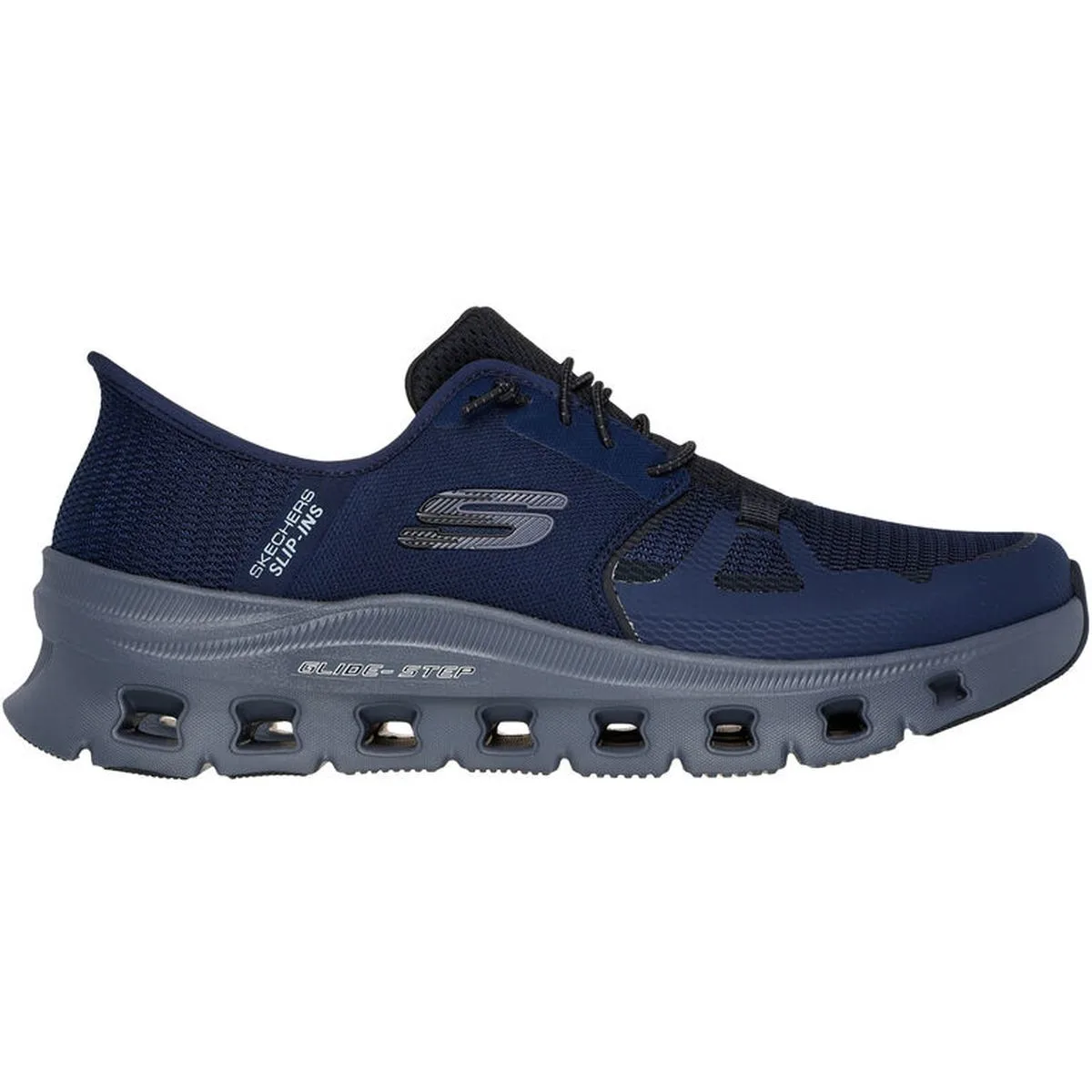 Glide-Step Pro Herren Slipper, blau, Größe 46 46