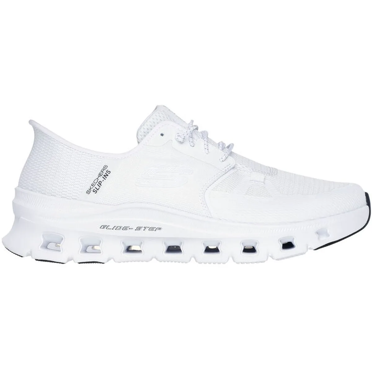 Glide-Step Pro Herren Slipper, weiß, Größe 41 ½ 41 ½