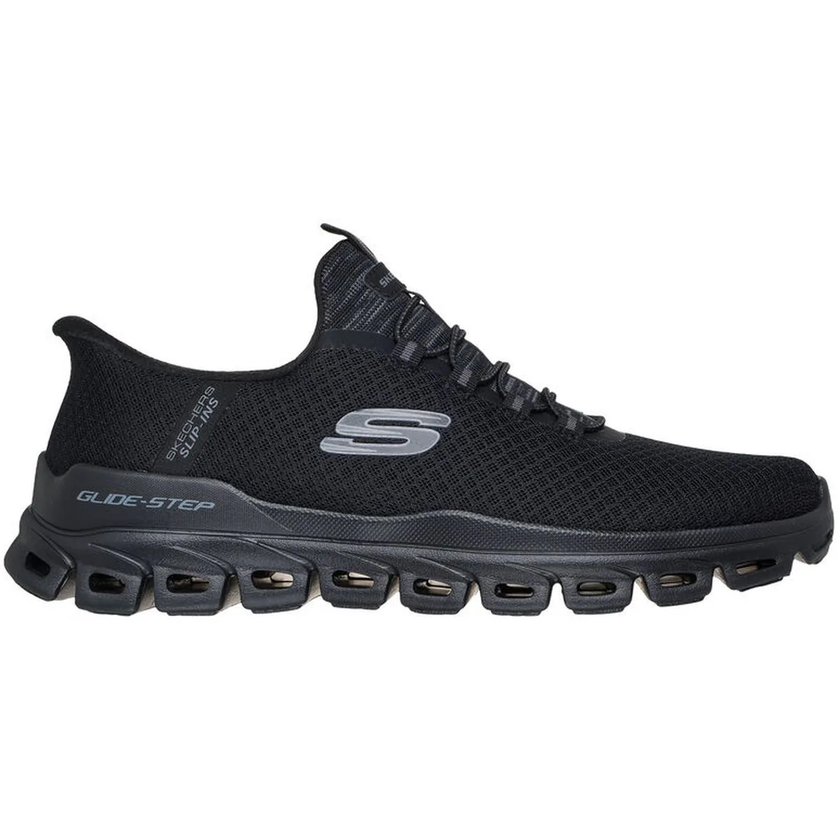 Glide-Step - Noxus Herren Slipper, schwarz, Größe 43 43