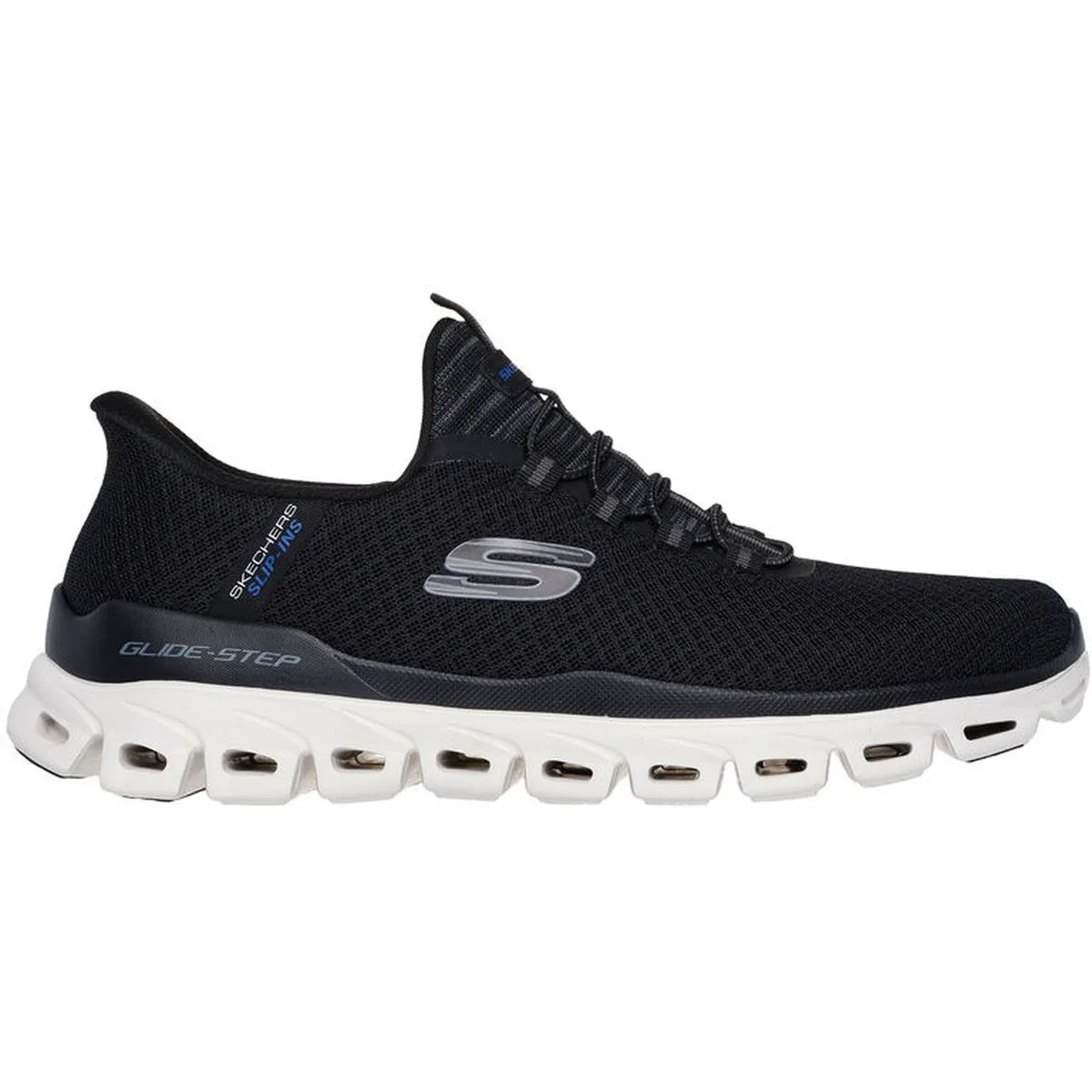 Glide-Step - Noxus Herren Slipper, schwarz, Größe 43 43