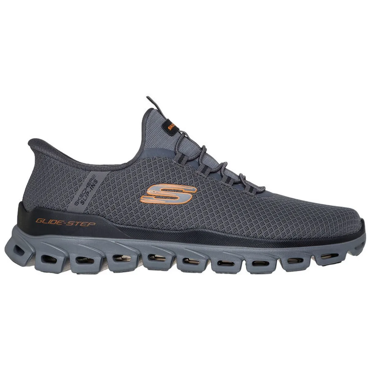 Glide-Step - Noxus Herren Slipper, grau, Größe 45 45