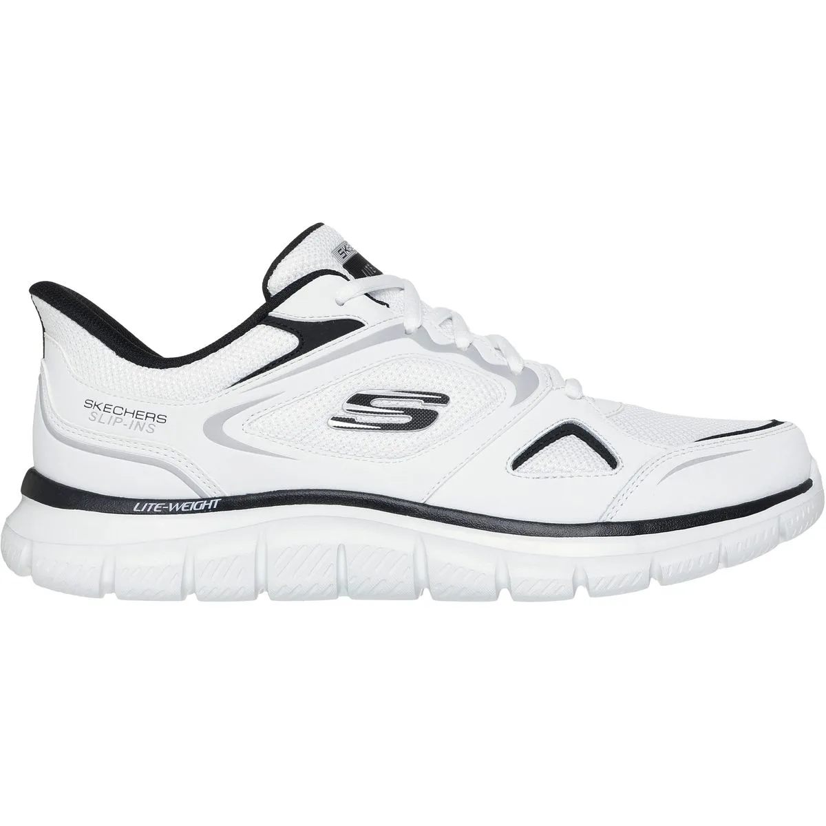 Track - Ezral Herren Slipper, weiß, Größe 43 43