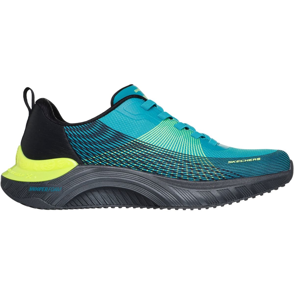 Snoop Ace - Cyber Walker Herren Freizeitschuhe, schwarz, Größe 43 43