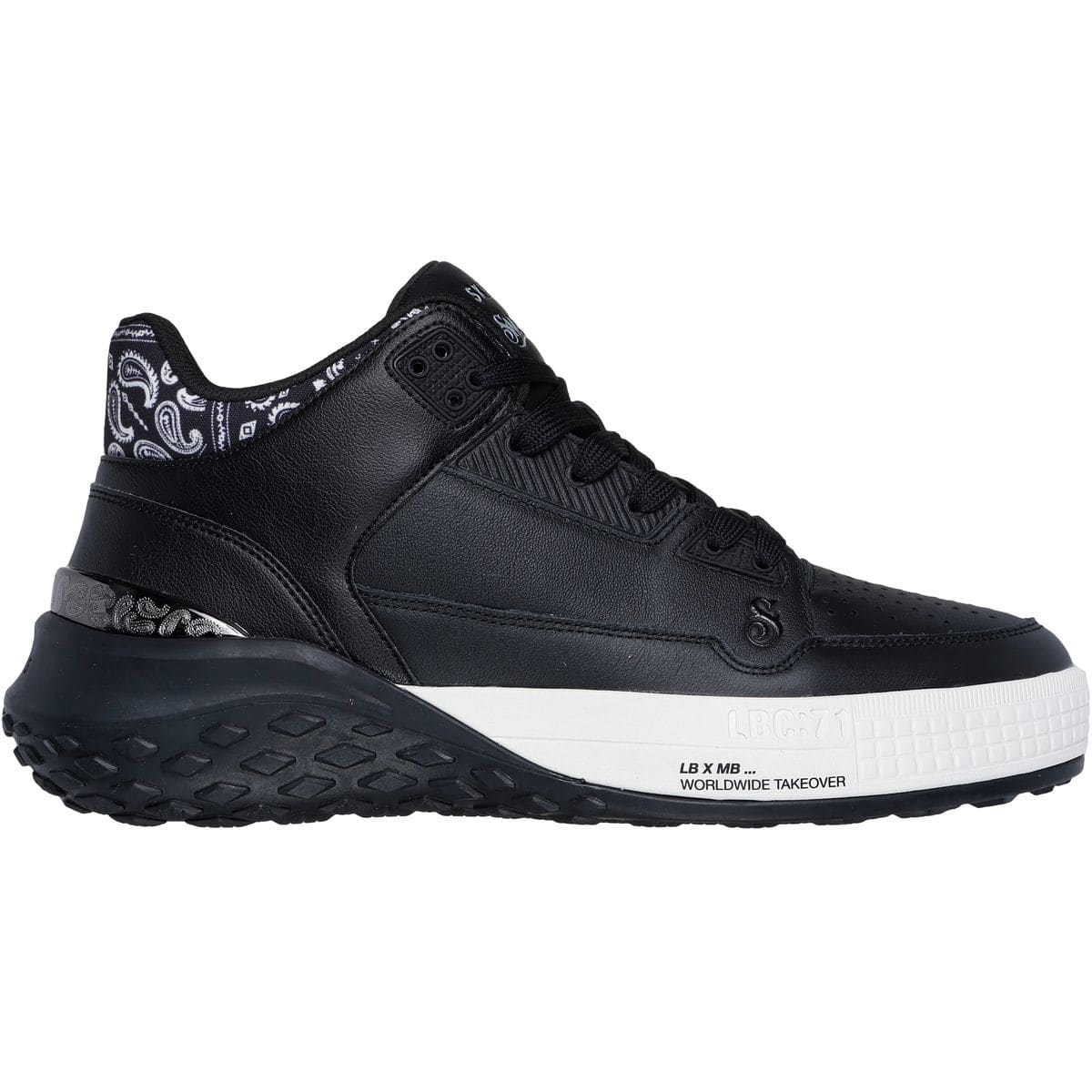 Sizzle - Buckets OG Herren Freizeitschuhe, schwarz, Größe 45 45