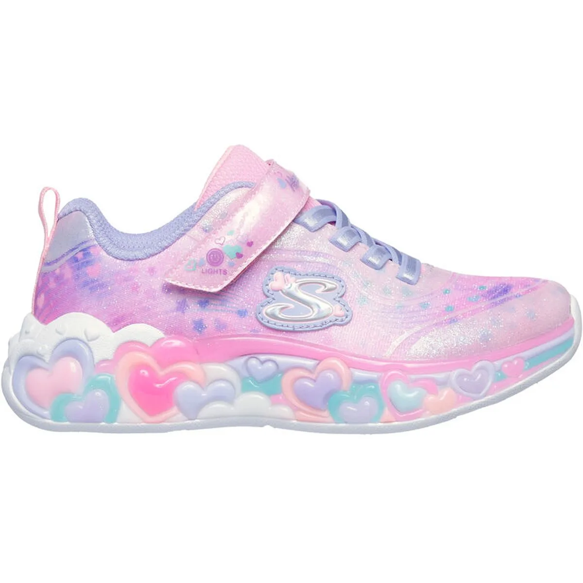S-Lights: Eternal Heart Lights Kinder Halbschuhe, pink, Größe 29 29
