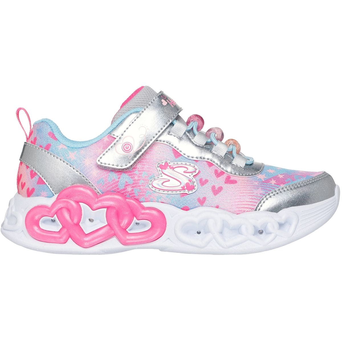 Infinite Heart Lights - Heart Jewels Kinder Halbschuhe, silber, Größe 33 33