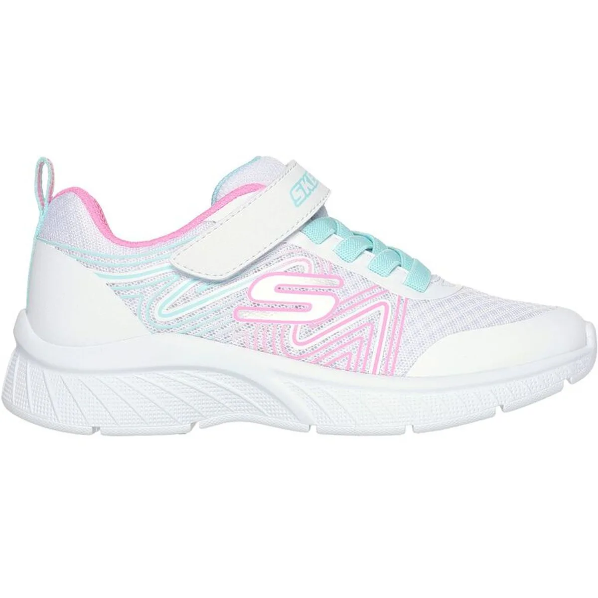 Microspec Plus - Swirl Sweet Kinder Freizeitschuhe, weiß, Größe 29 29