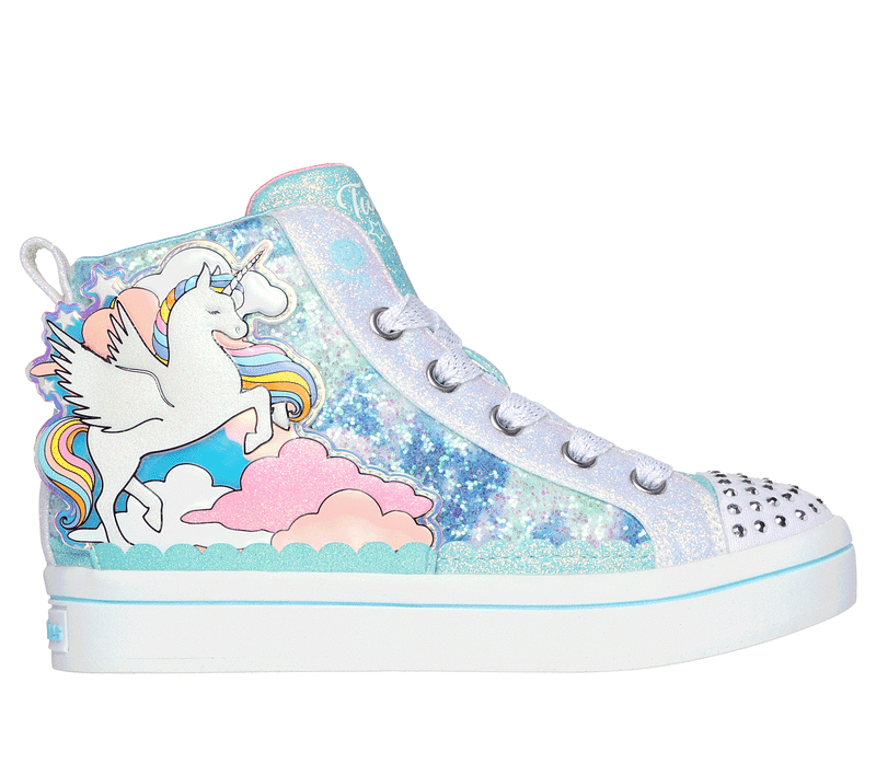 Twi-Lites 2.0 - Enchanted Unicorn Kinder Freizeitschuhe, blau, Größe 34 34