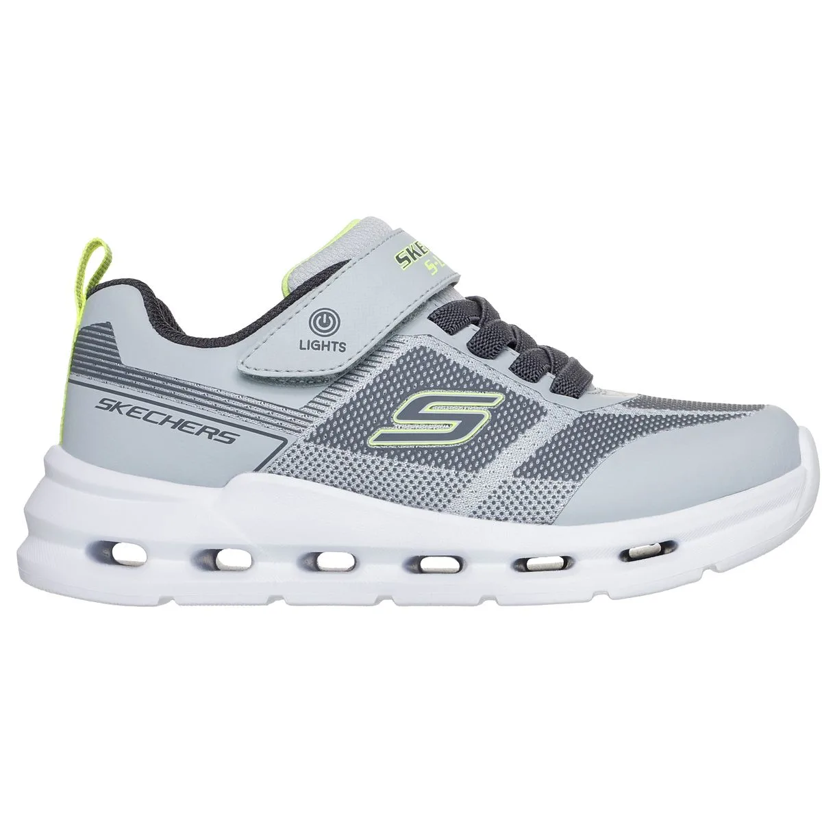Glide-Step Lights Kinder Freizeitschuhe, grau, Größe 31 31
