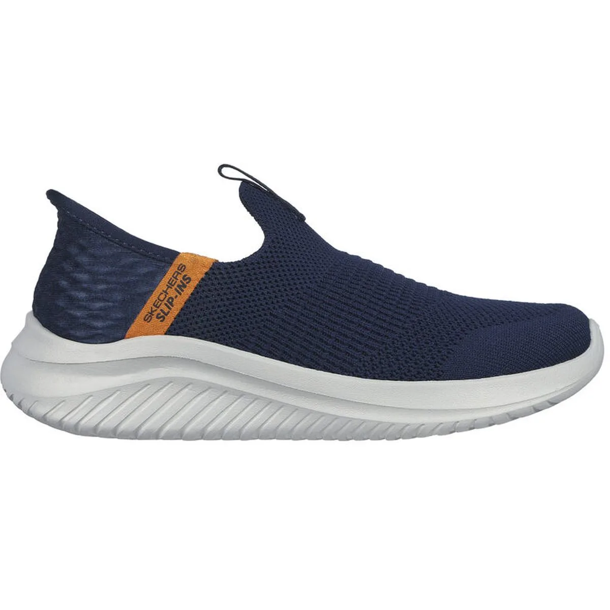Skechers Ultra Flex 3.0 - Smooth Step Kinder Slipper, blau, Größe 34 EU