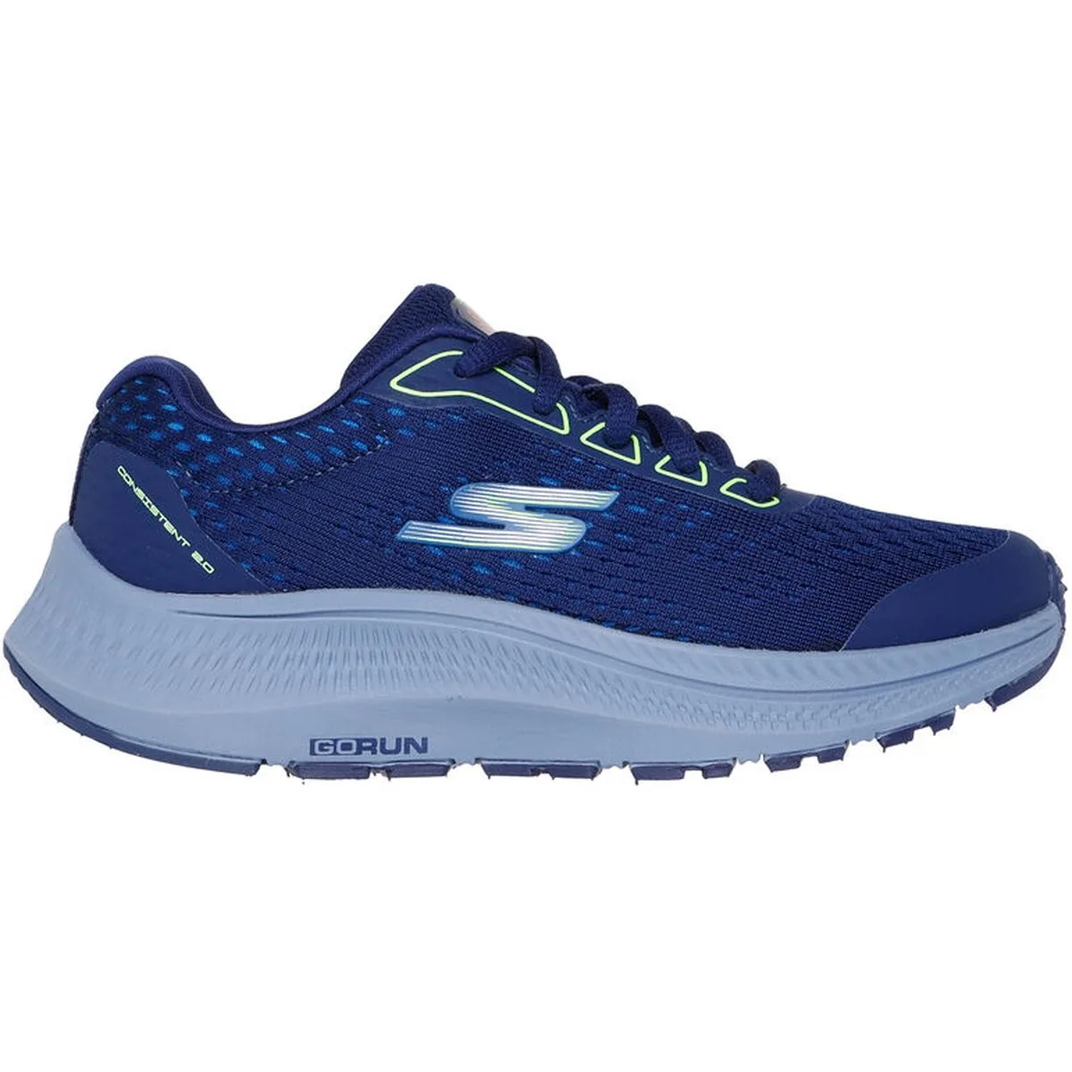Go Run Consistent 2.0 - Mile Marker Kinder Freizeitschuhe, blau, Größe 40 40