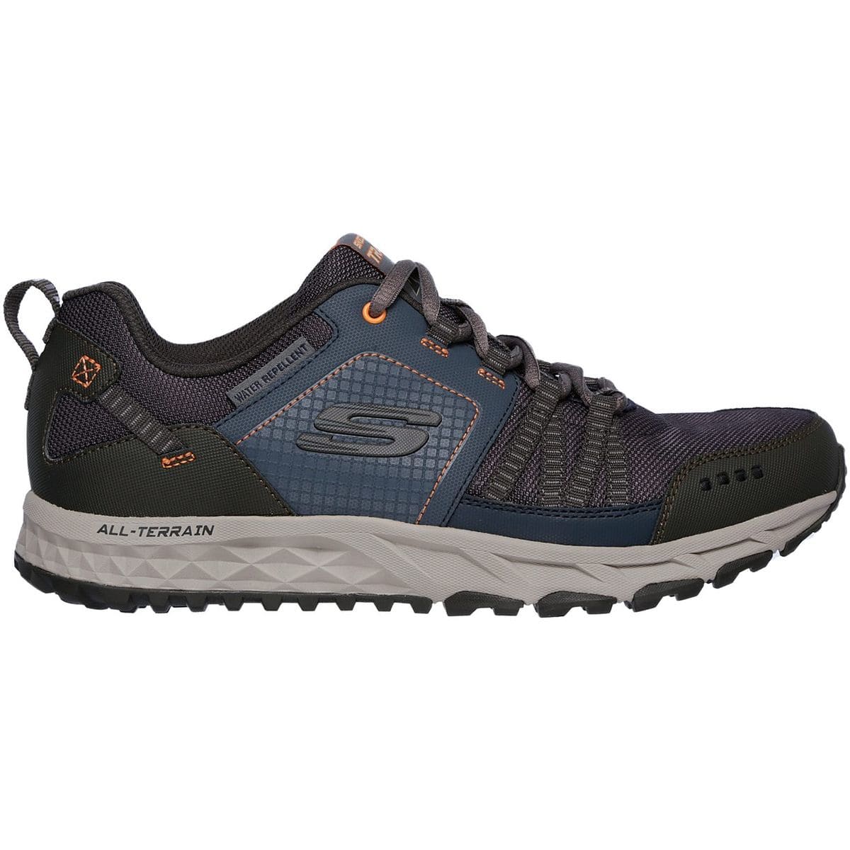 Skechers Escape Plan Herren Trekking-Halbschuhe, blau, Größe 41