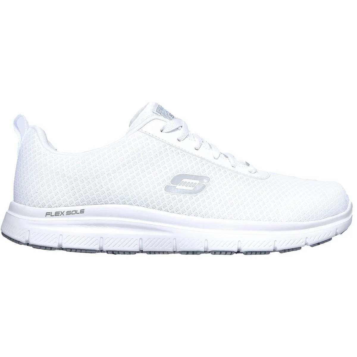 Skechers Flex Advantage SR - Bendon Herren Freizeitschuhe, weiß, Größe 45 194428410869