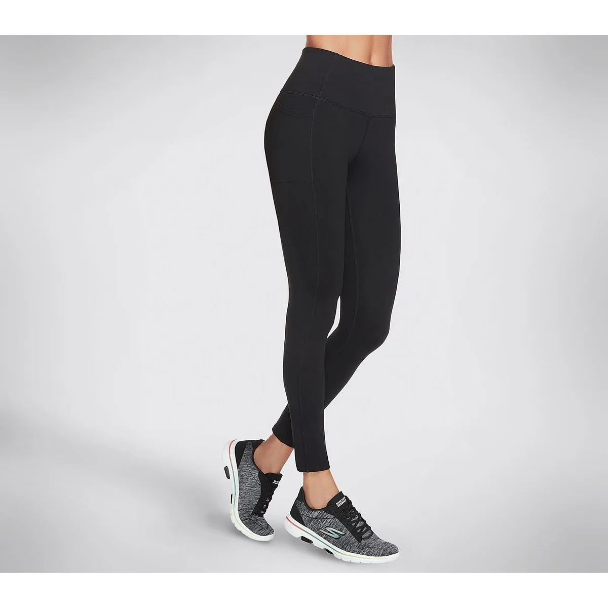 Go Walk HW Damen Tights, schwarz L