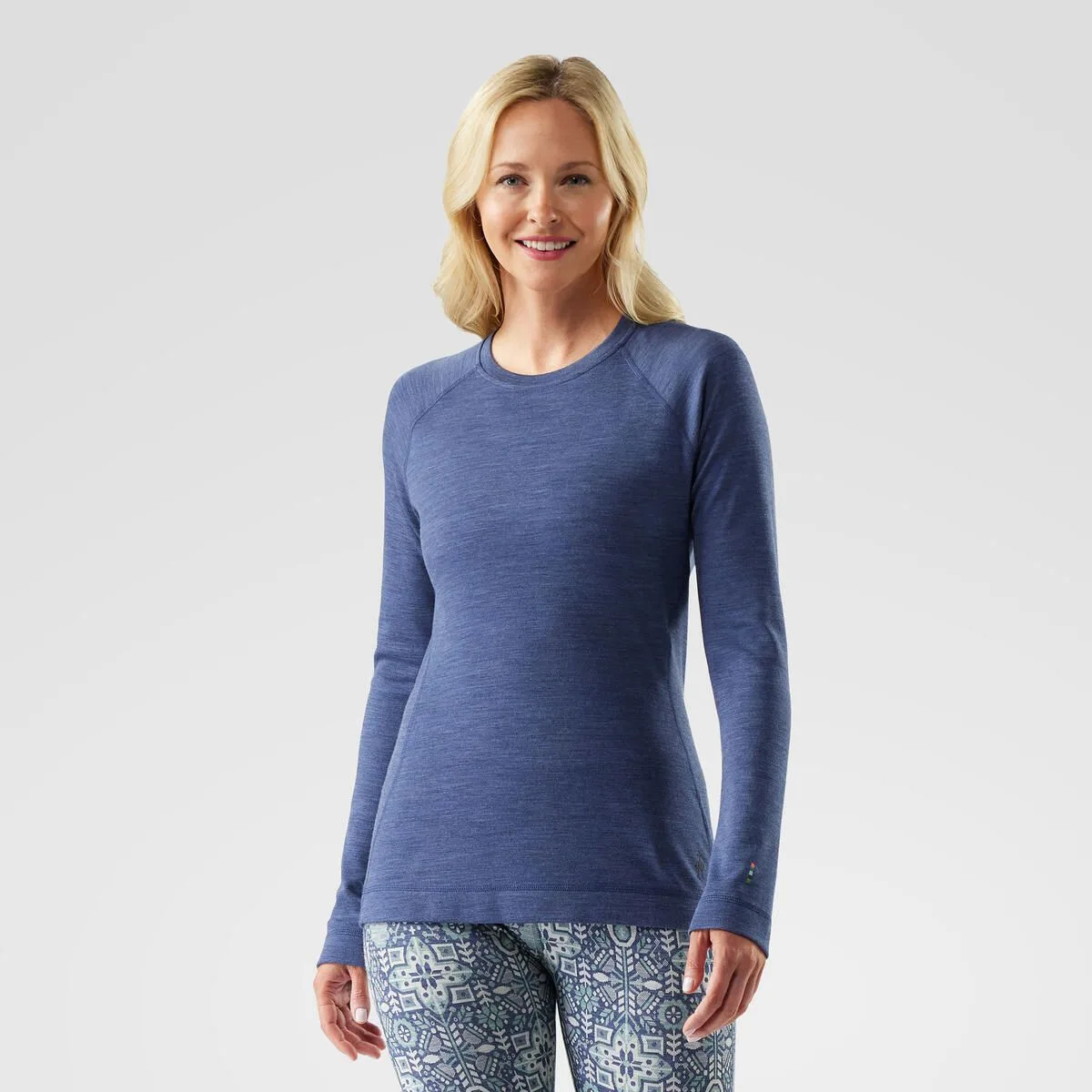 Classic Thermal Merino Damen Midlayer, blau S